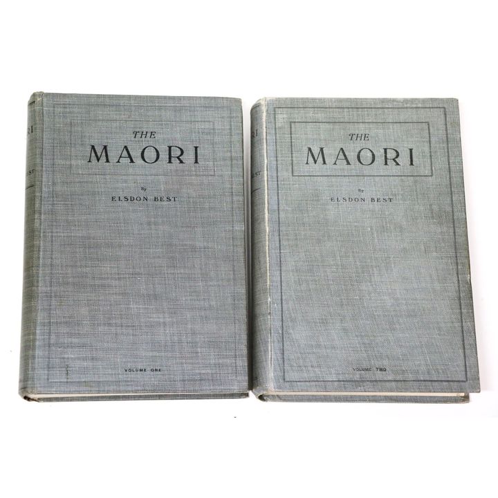 BEST, ELSDON [2 vols], The Māori