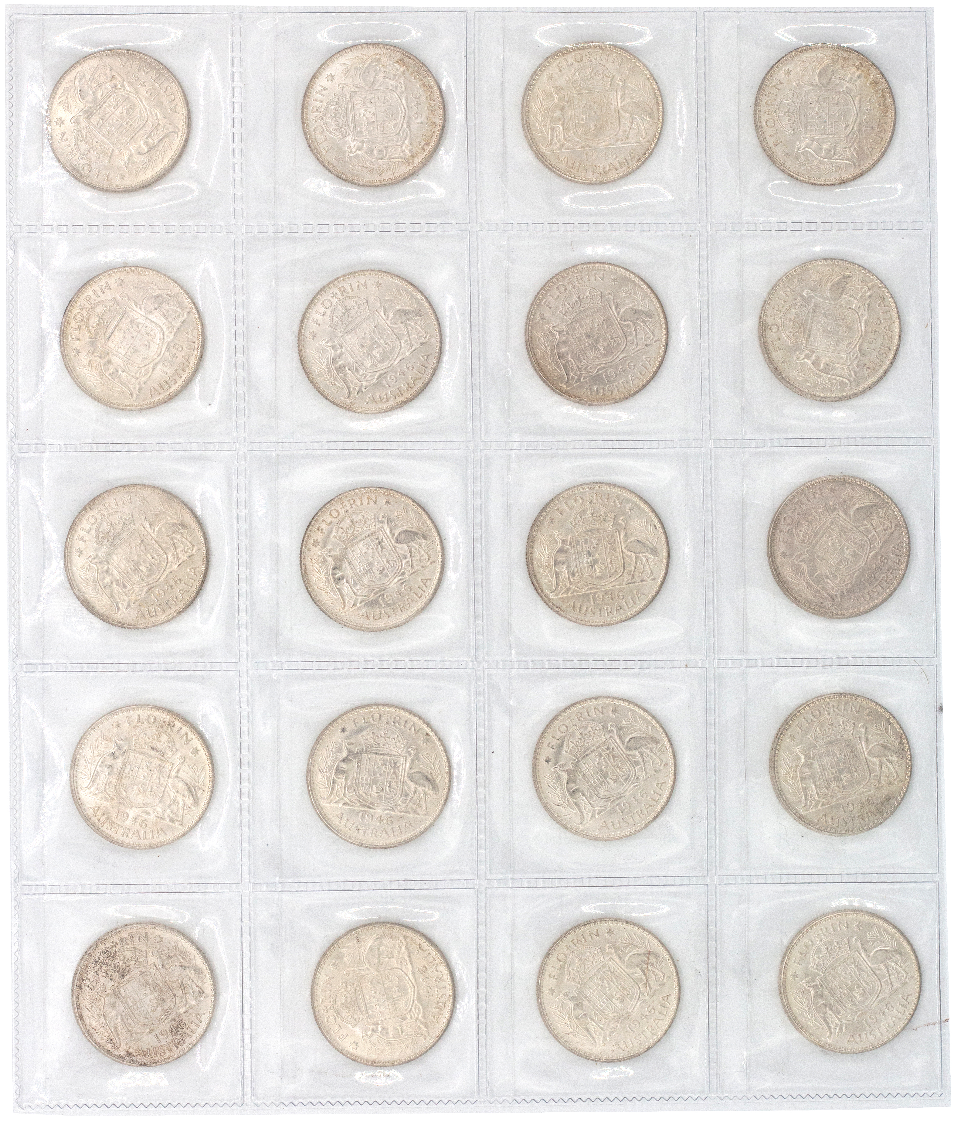 George VI, Florin, 1946, UNC - CHU