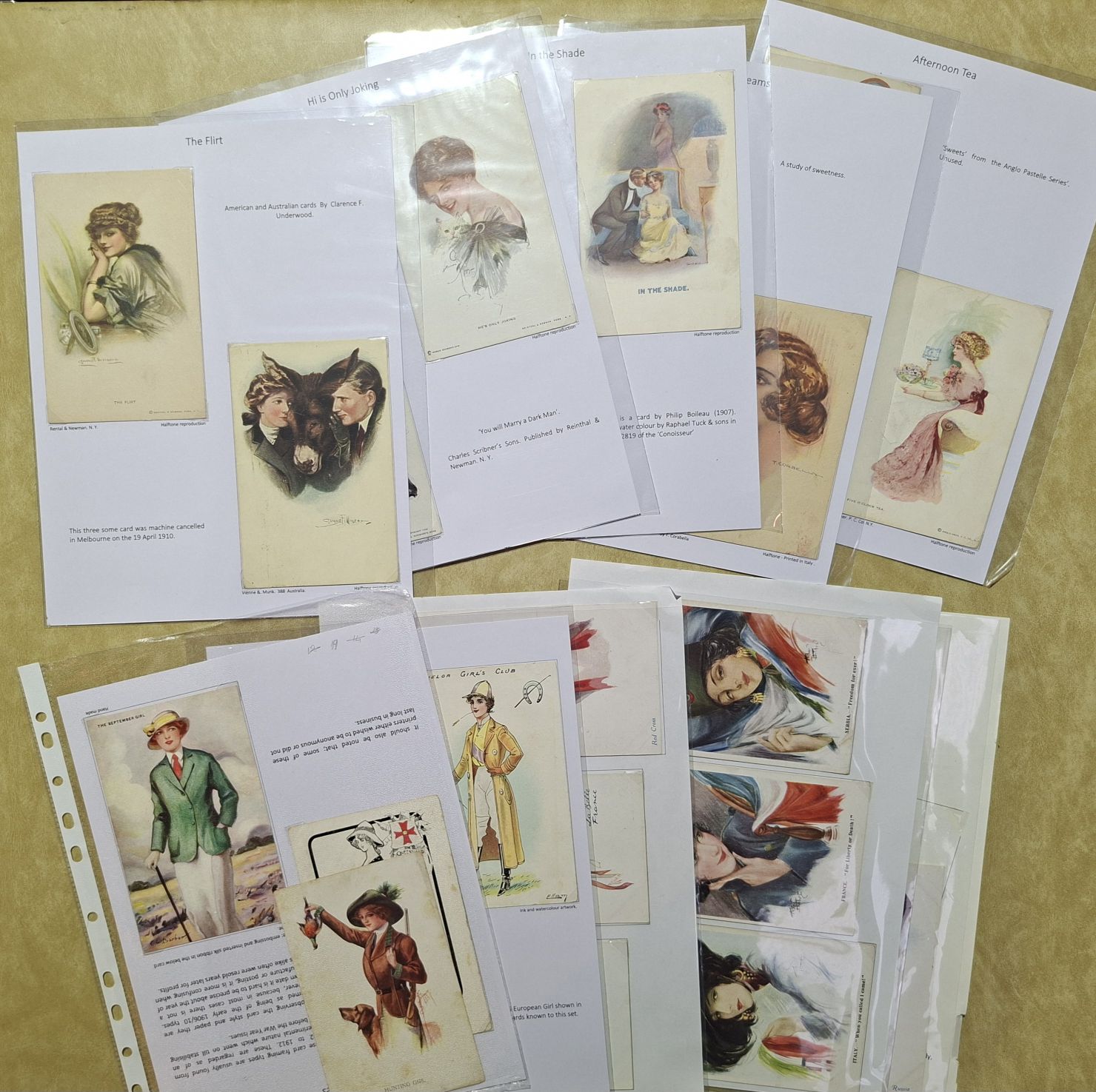 Postcards - Women