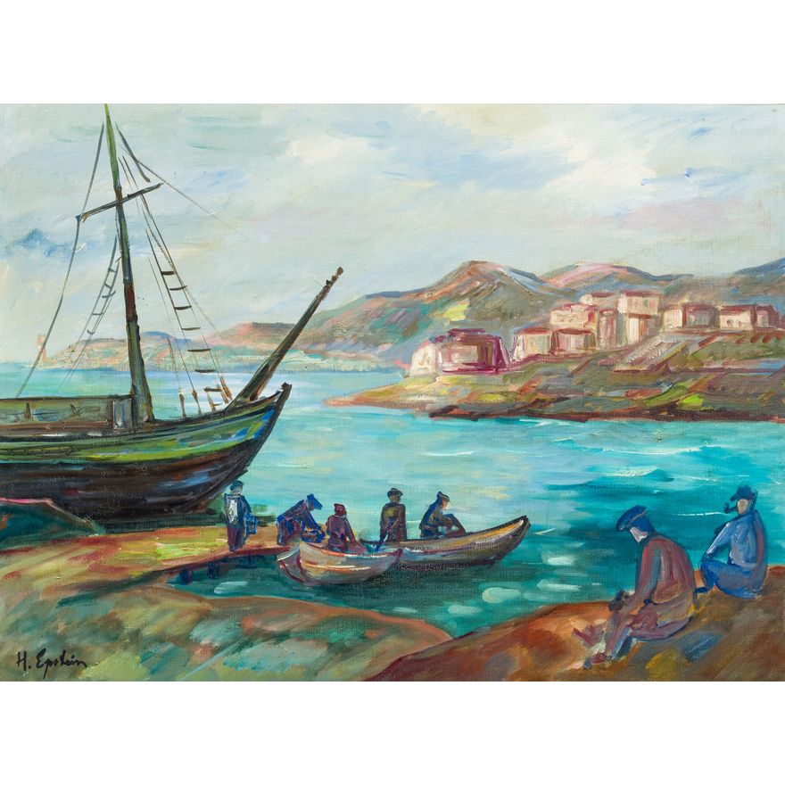 Henryk Epstein | Powrót rybaków, około 1927-1930