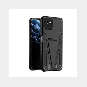 CellTime V-Armor Shockproof Kickstand Cover For Galaxy A03 - Black - Samsung - Bar 9902018725368 - 51748/14931