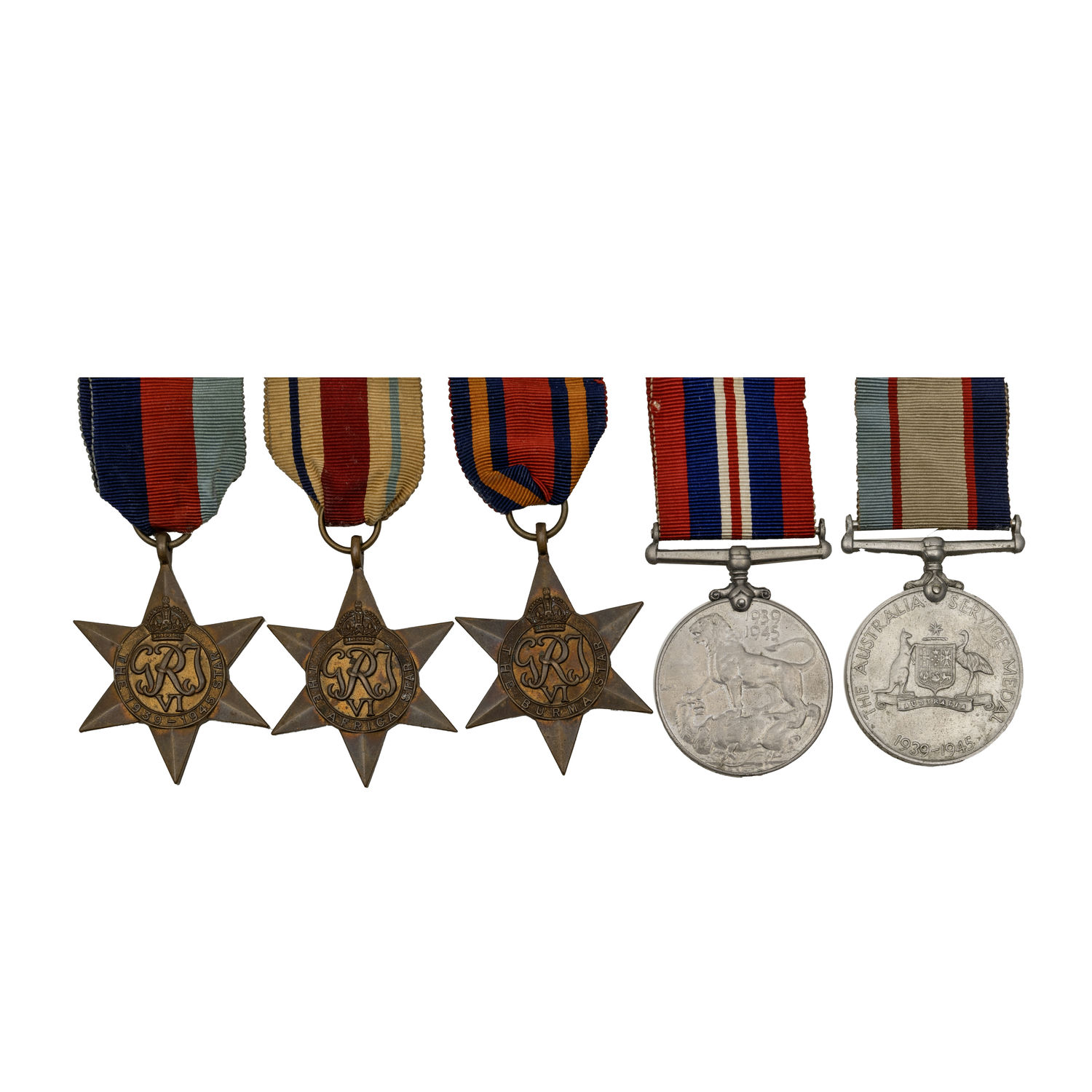 Quintuple, WWII, aEF