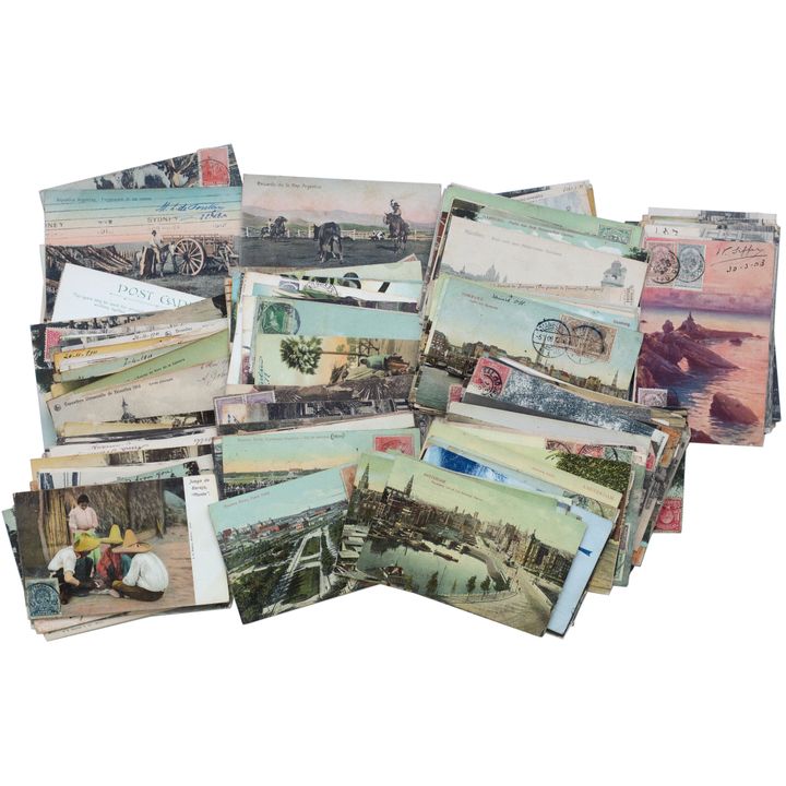 World, Edwardian Postcards, 1900 - 1930, VG - aVF
