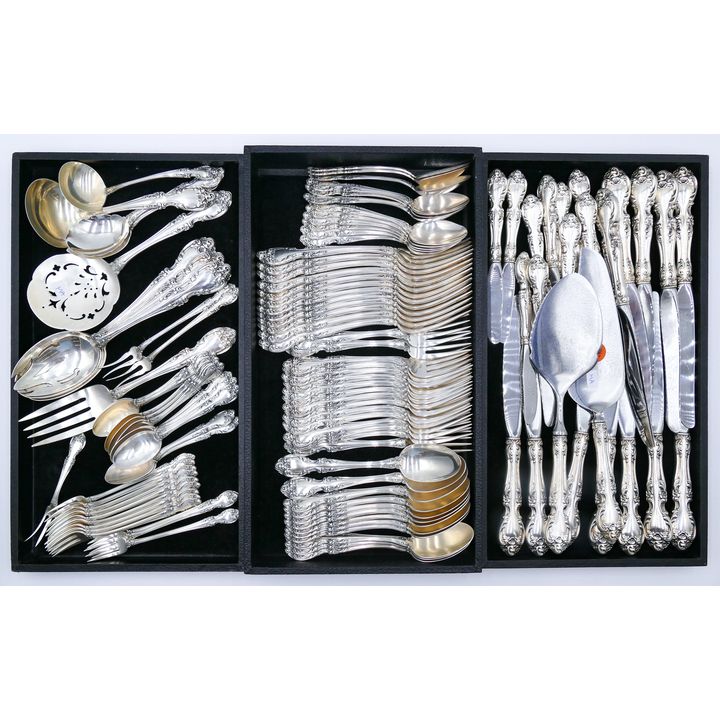 114pc Gorham ''Melrose'' Sterling Flatware Service for 12
