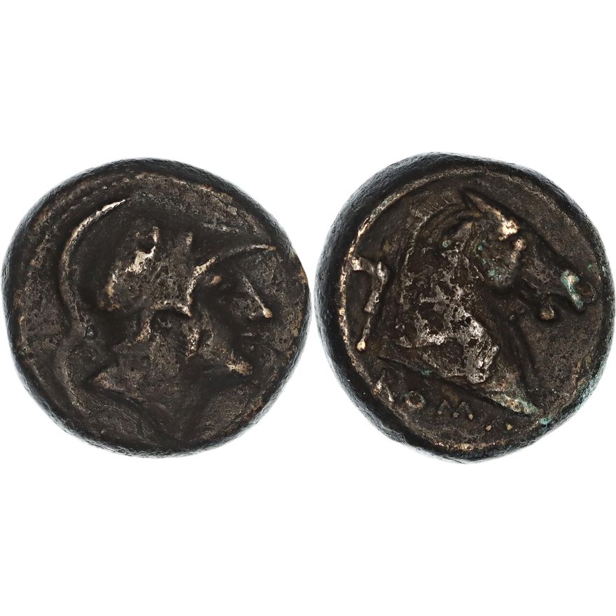 Roman Republic, Anonymous Coinage, Æ Litra, 241-235 BC,  VF