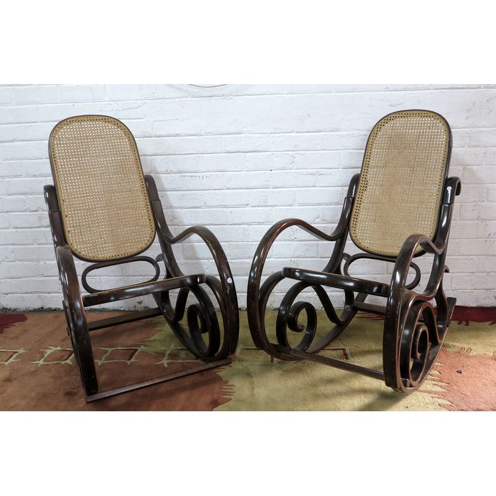 PAIR OF BENTWOOD ROCKERS