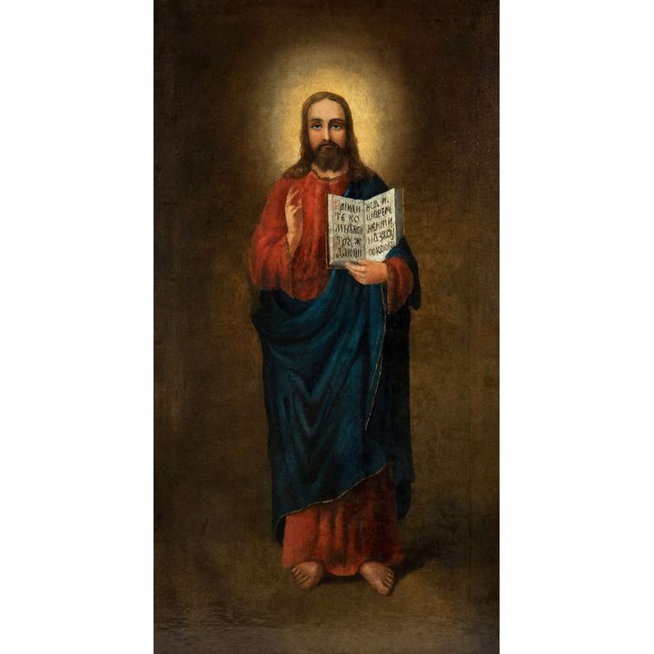 MN | Chrystus Pantokrator, 2 poł XIX w.