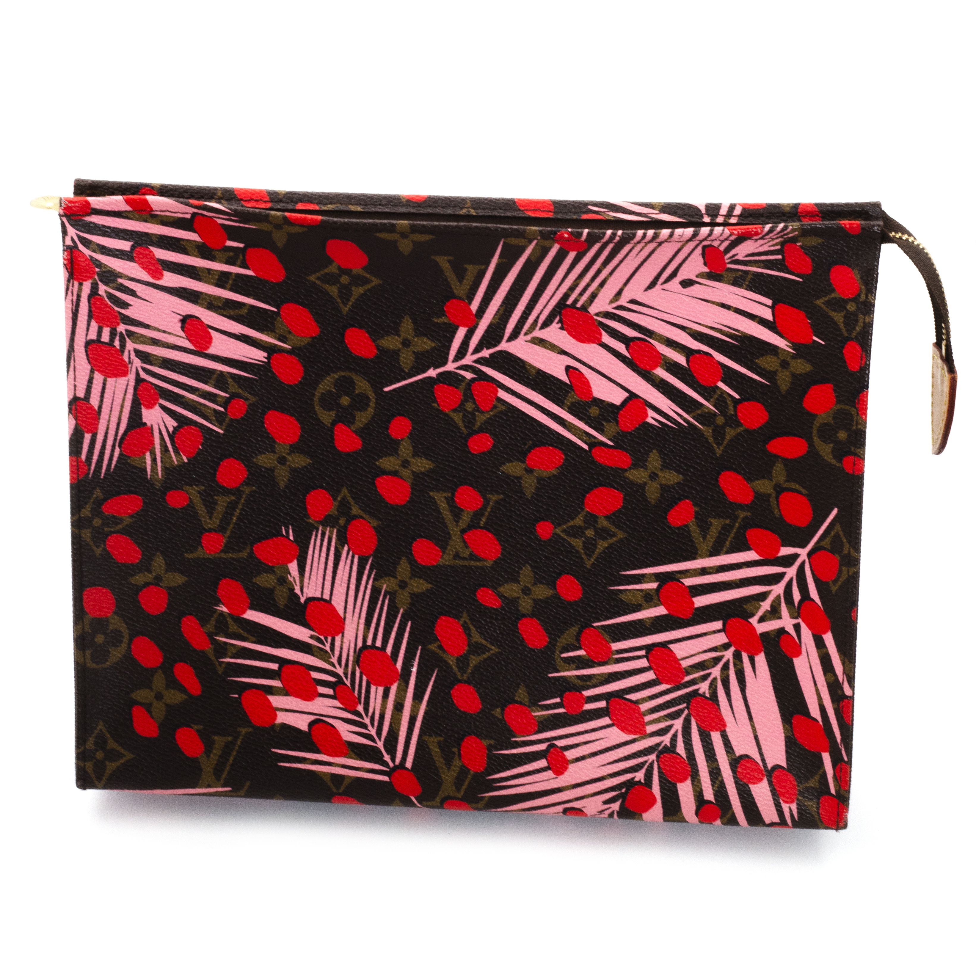 56 · Louis Vuitton Monogram Jungle Dots Travel Pouch 26
