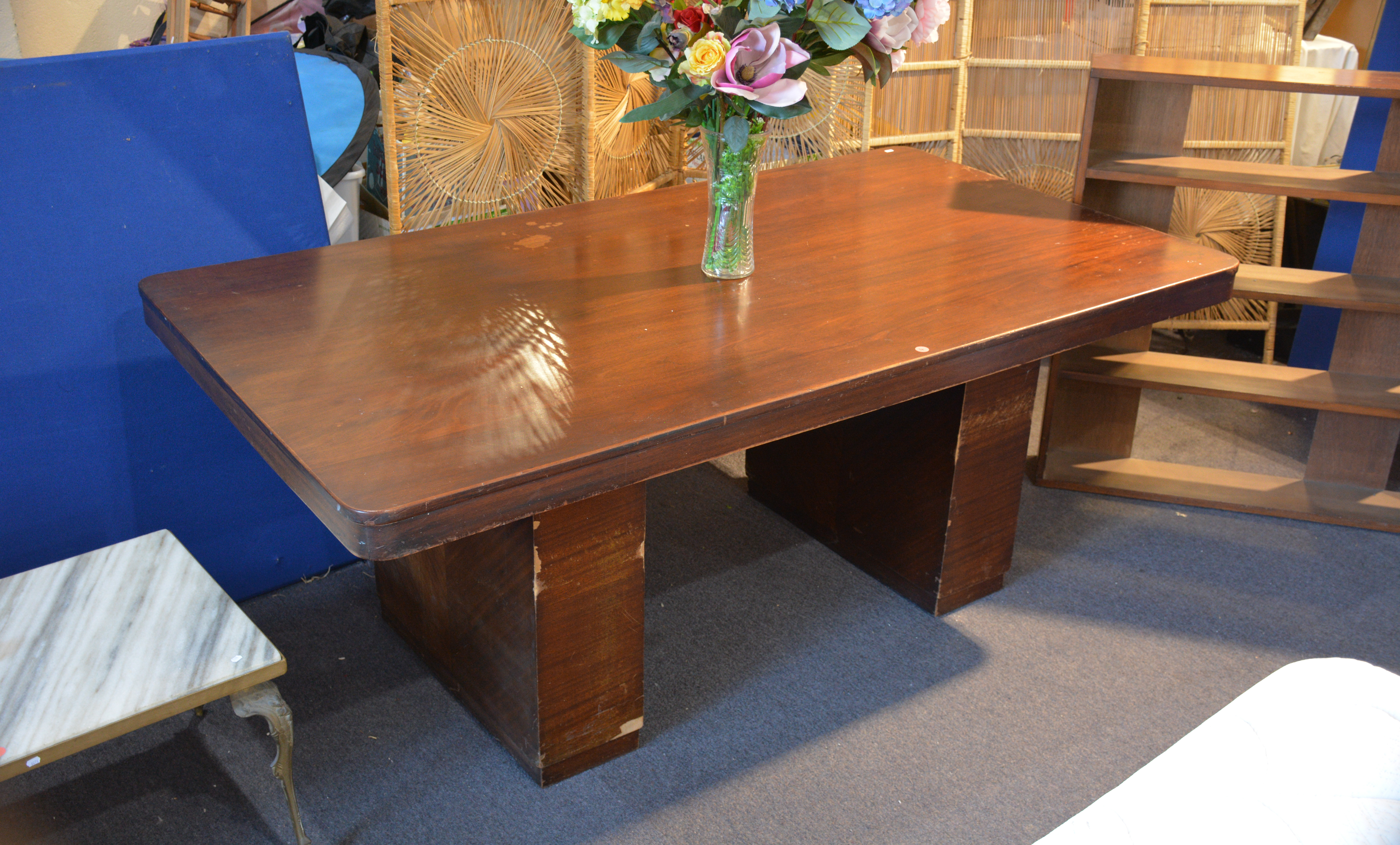 1950s Solid Mahogany Table — NZ auction result