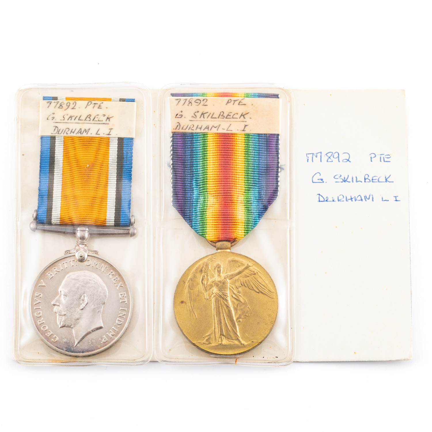 Great Britain, D.O.W. WWI Pair, WWI,