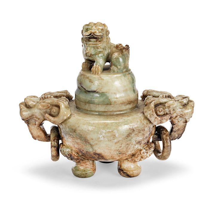 A 20th century Chinese censer and cover