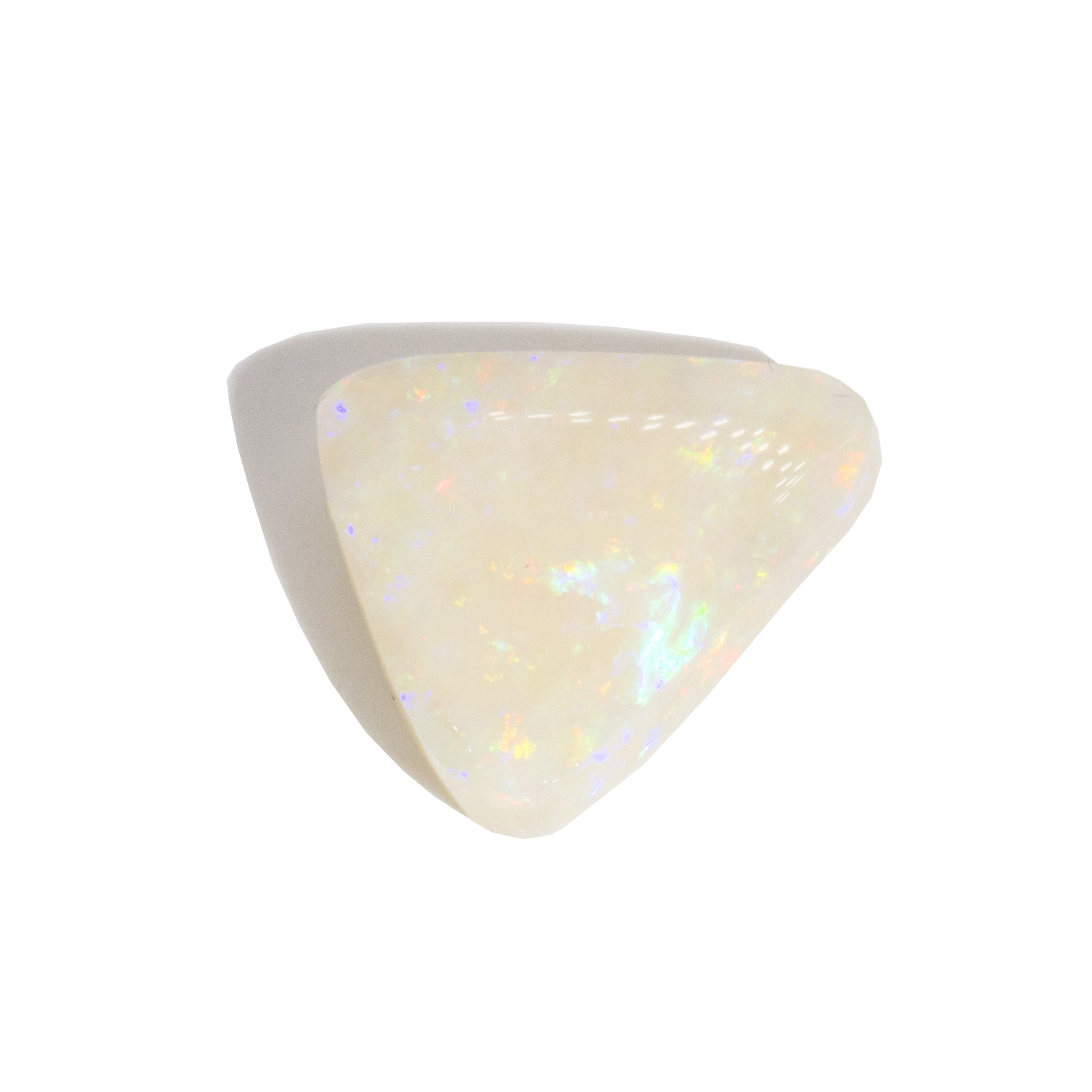 2718 · 3.30 Carat Solid White Opal