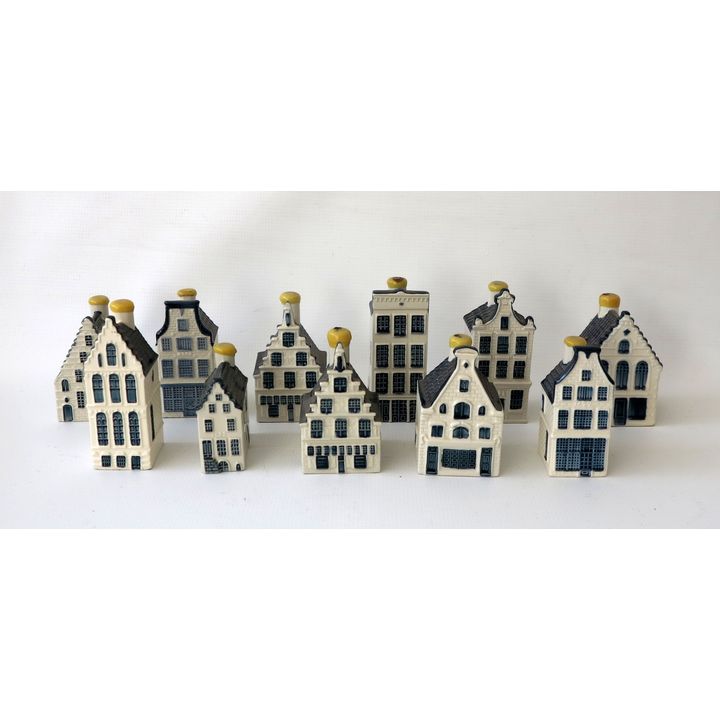 SET OF 11 DELFT KLM CONTAINERS