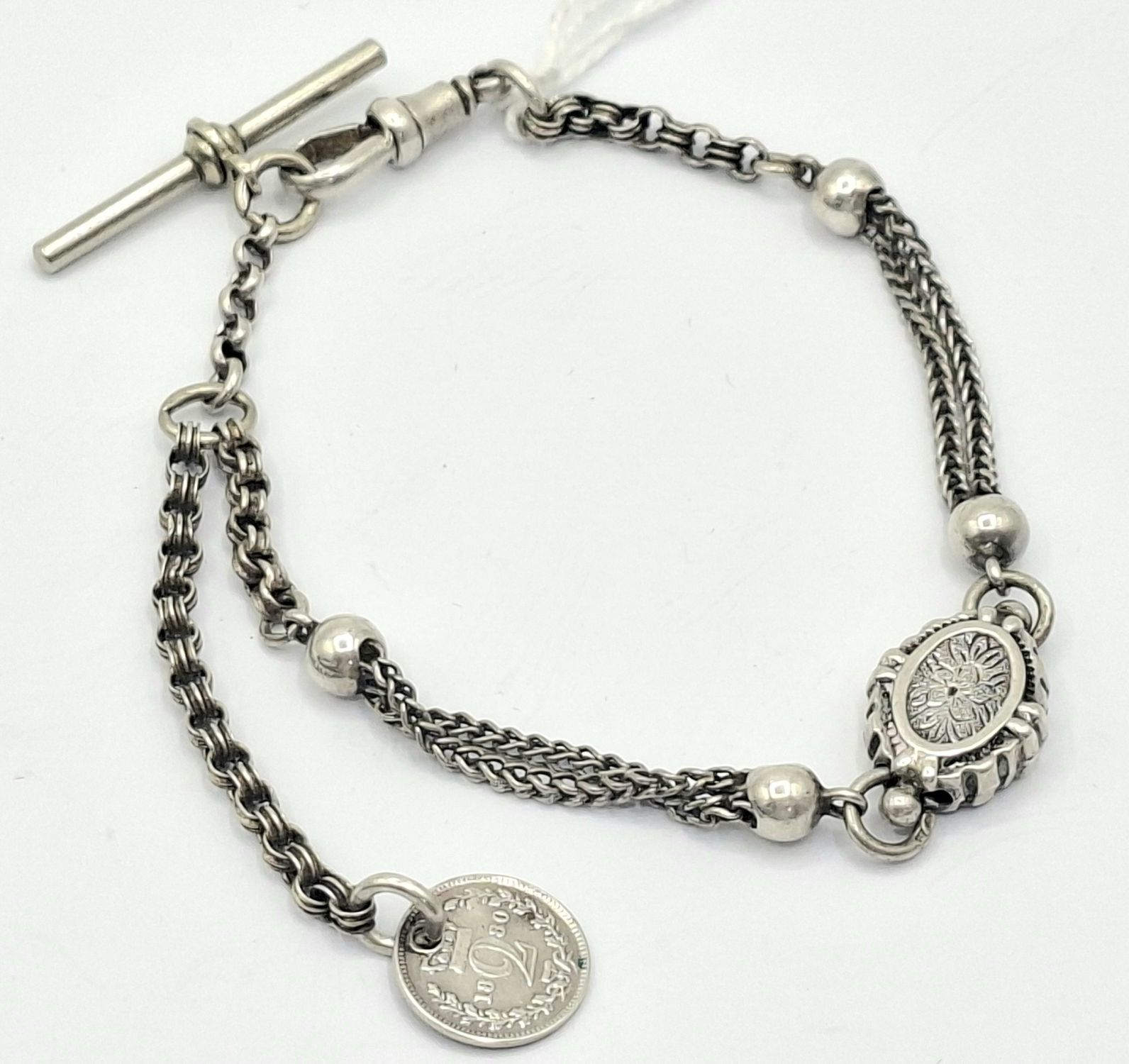 1135 · CONTINENTAL SILVER WATCH CHAIN