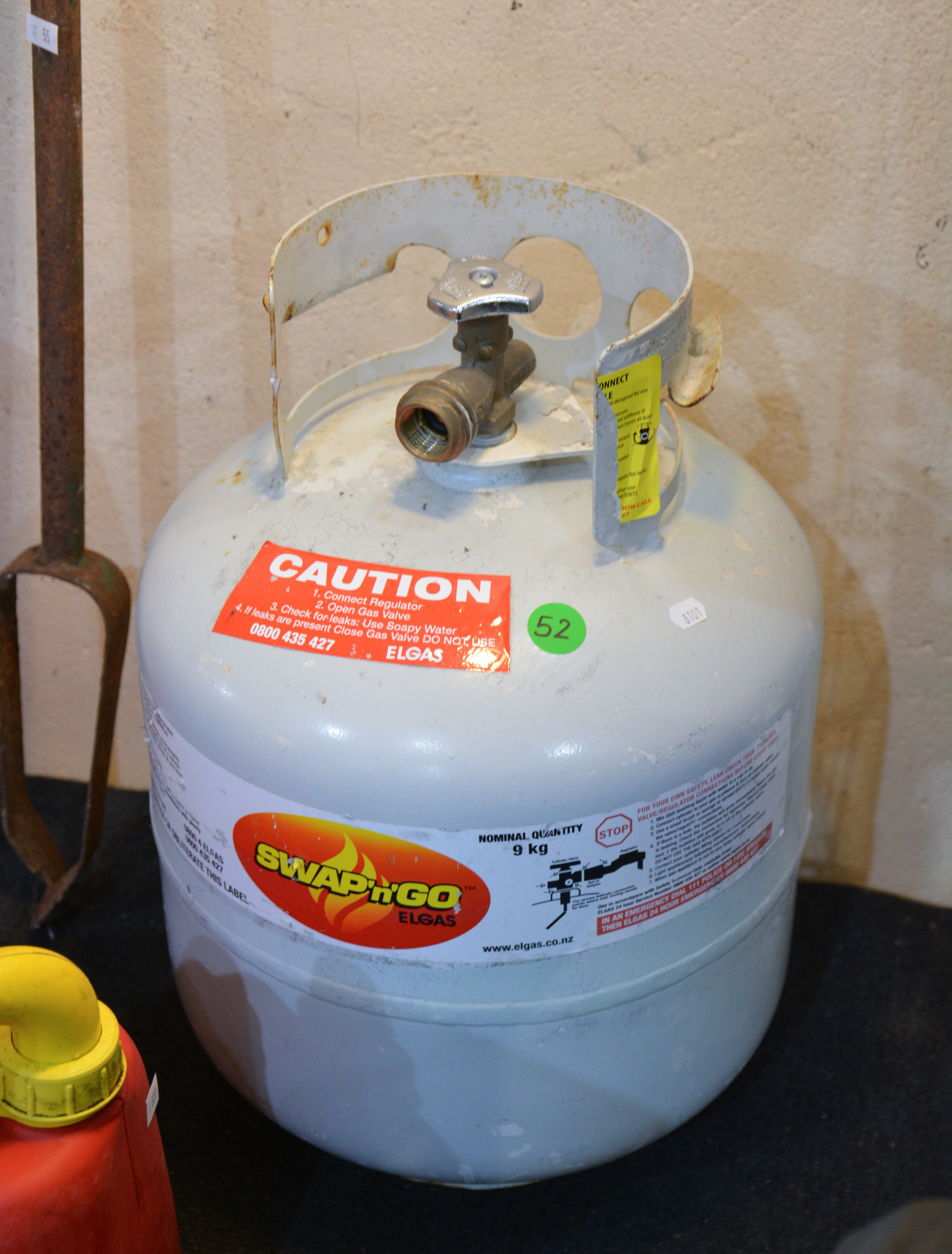 Gas Bottle — NZ auction result