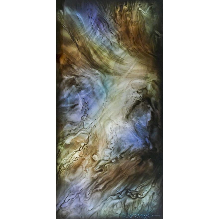 Chris DeRubeis ''Tonal Dunes'' Paint on Metal