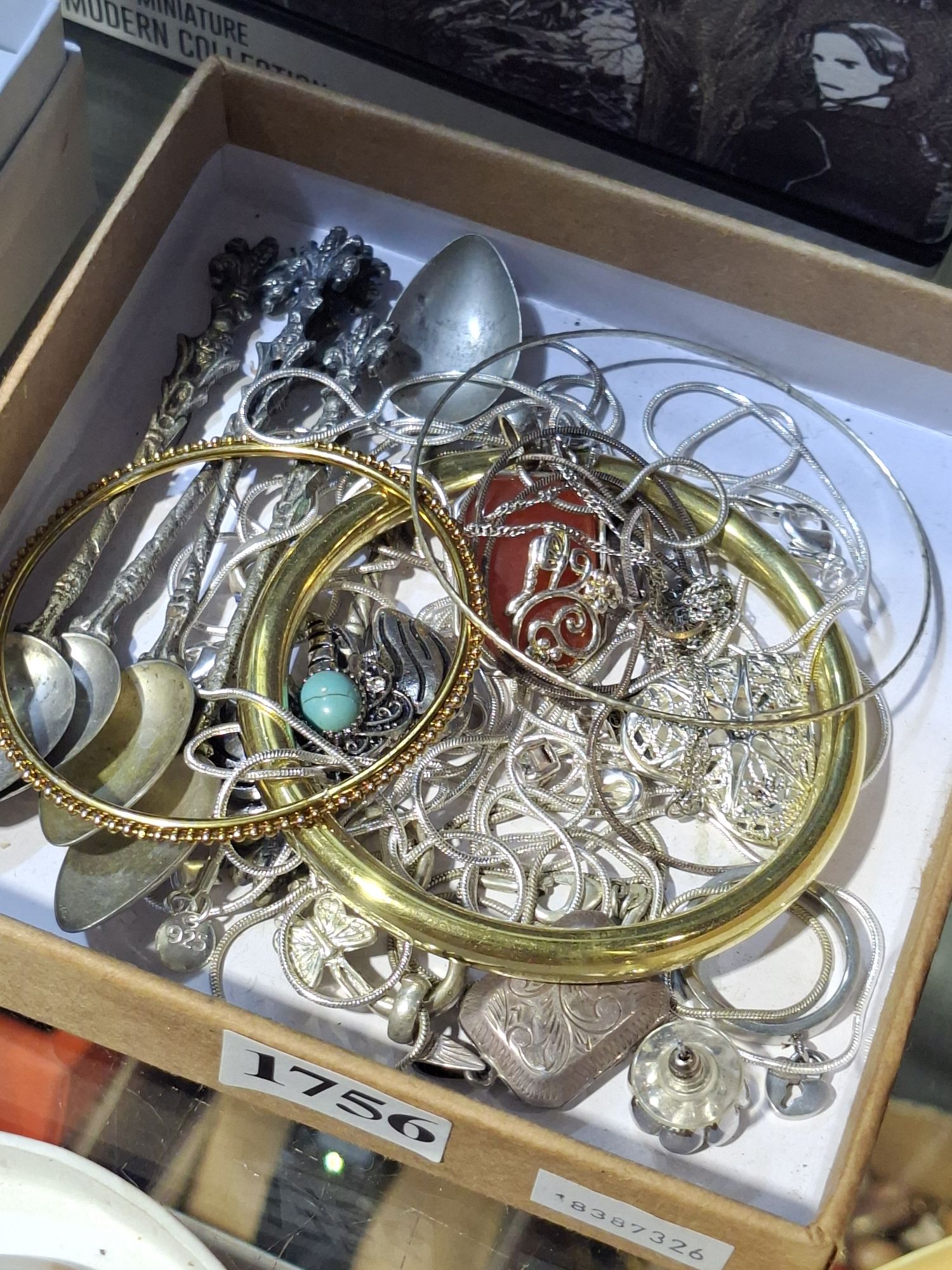 Box Of Assorted Costume Jewellery
