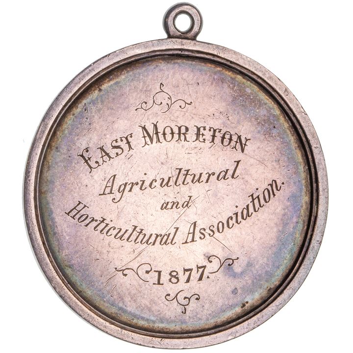 East Moreton Queensland, 1877, gVF