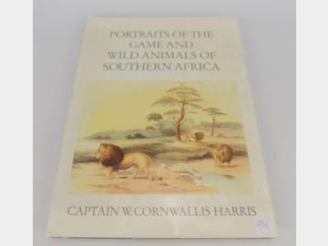 A BOOK, "Portraits of the Game and Wild Animals of Southern Africa", by Captain W. Cornwallis Harris