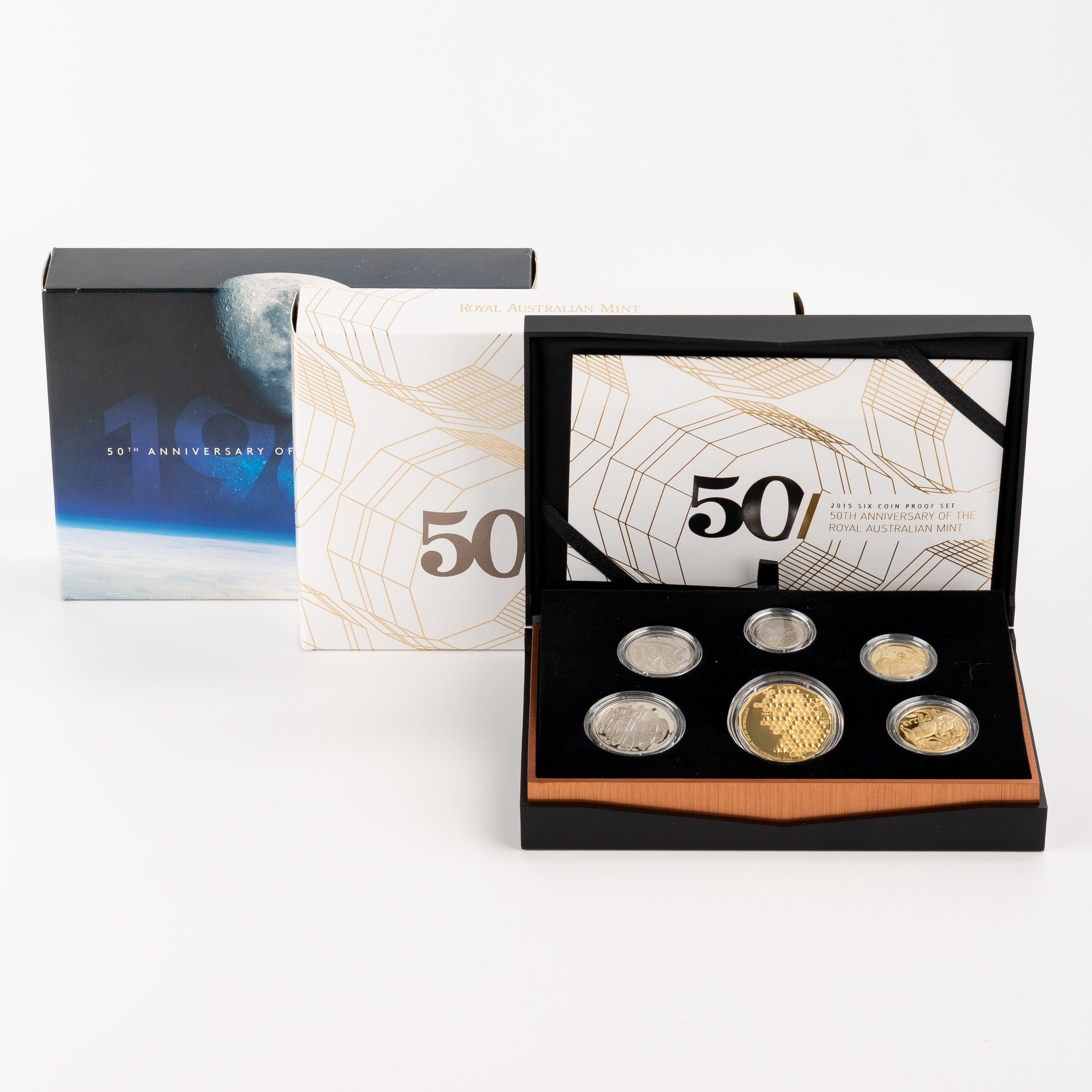 Elizabeth II, RAM, Five Cents - Two Dollars, 2015 - 2019, FDC