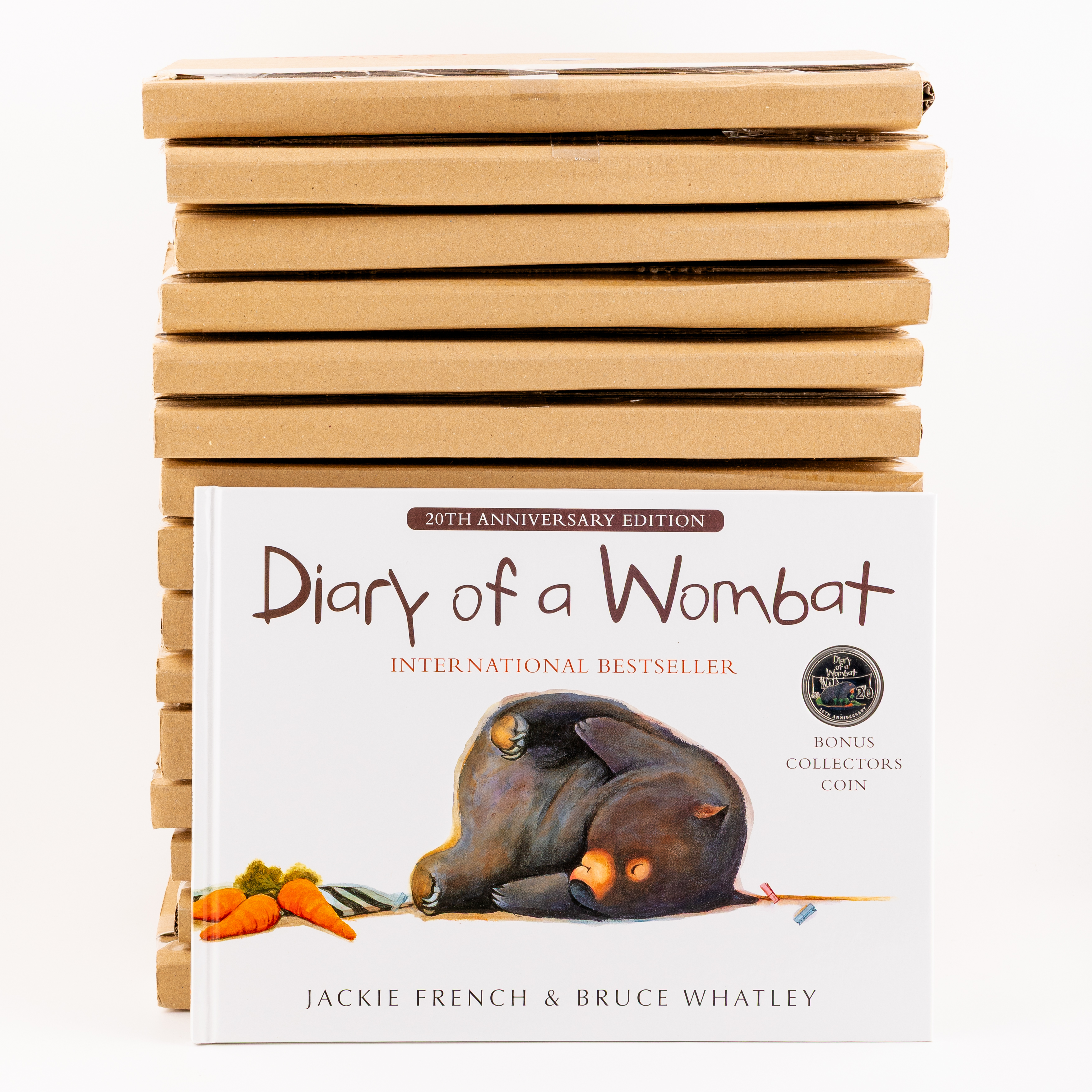 Elizabeth II, RAM - Diary of a Wombat 20th Anniversary Edition, Twenty Cents, 2022, UNC