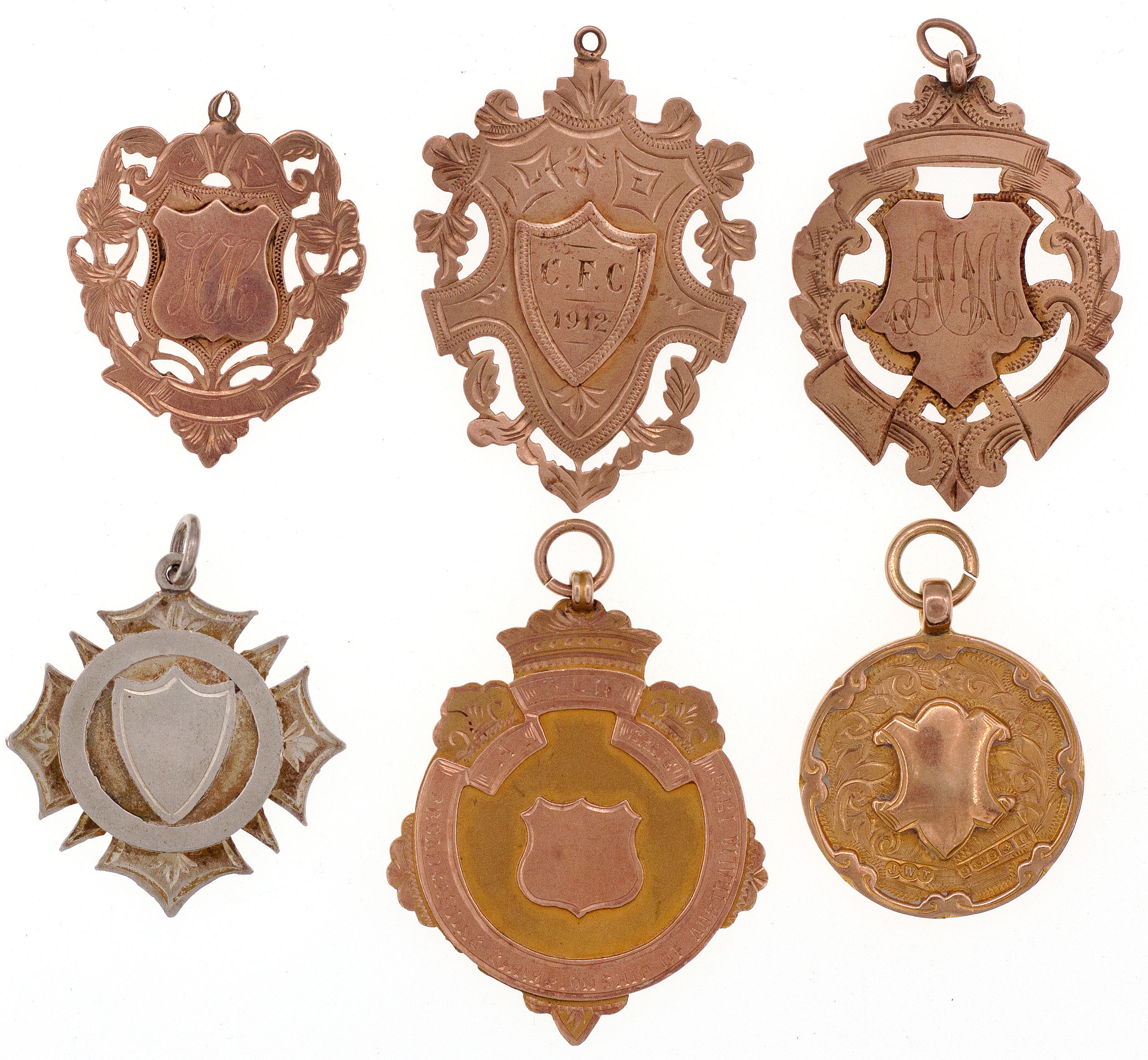 Sporting Medals, 1908 - 1913,
