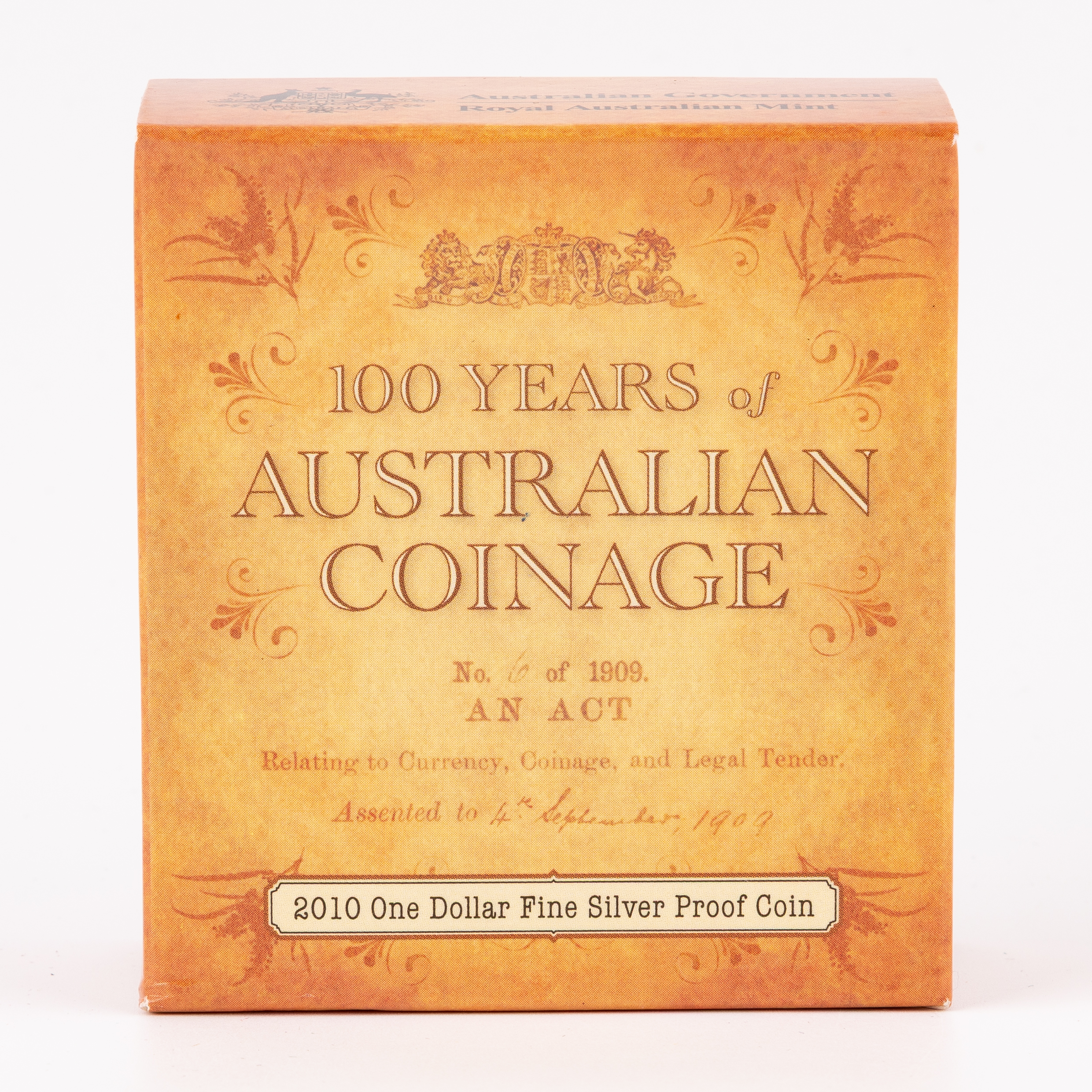 Elizabeth II, RAM - 100 Years of Australian Coinage, One Dollar, 2010-C, FDC