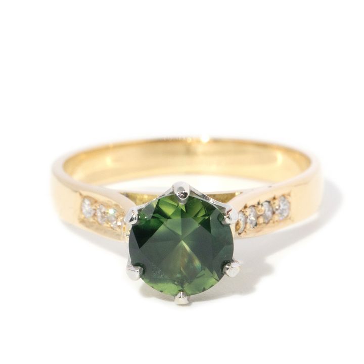 18ct Gold Sapphire and Diamond Ring