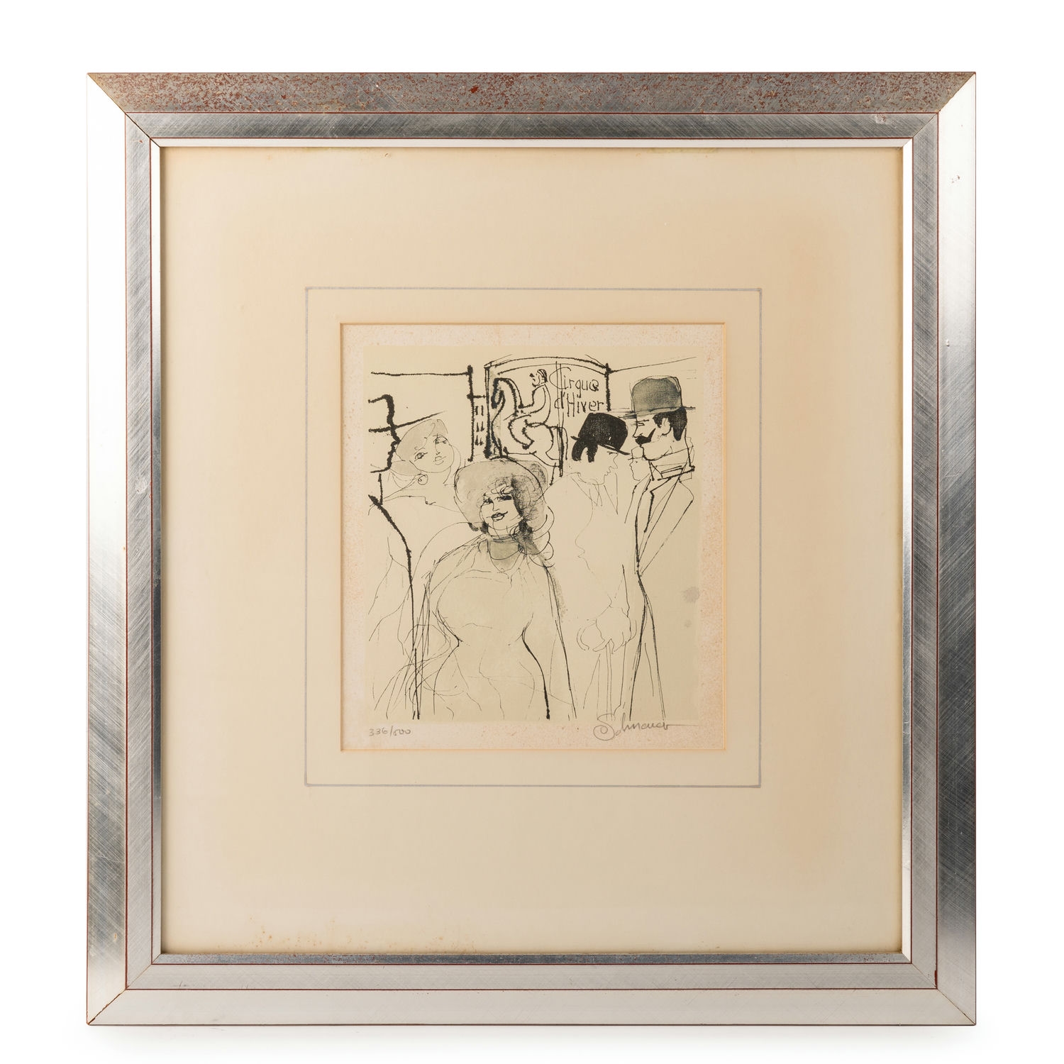 62 · Israel, David Schneuer (1905-1988), 'Cirque d'Hiver',