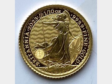 2023 BRITANNIA 1/10oz GOLD 10 POUND