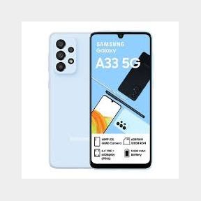Samsung Galaxy A33 5G 128GB Dual Sim Awesome Blue |PASSWORD LOCKED/ NO CHARGER