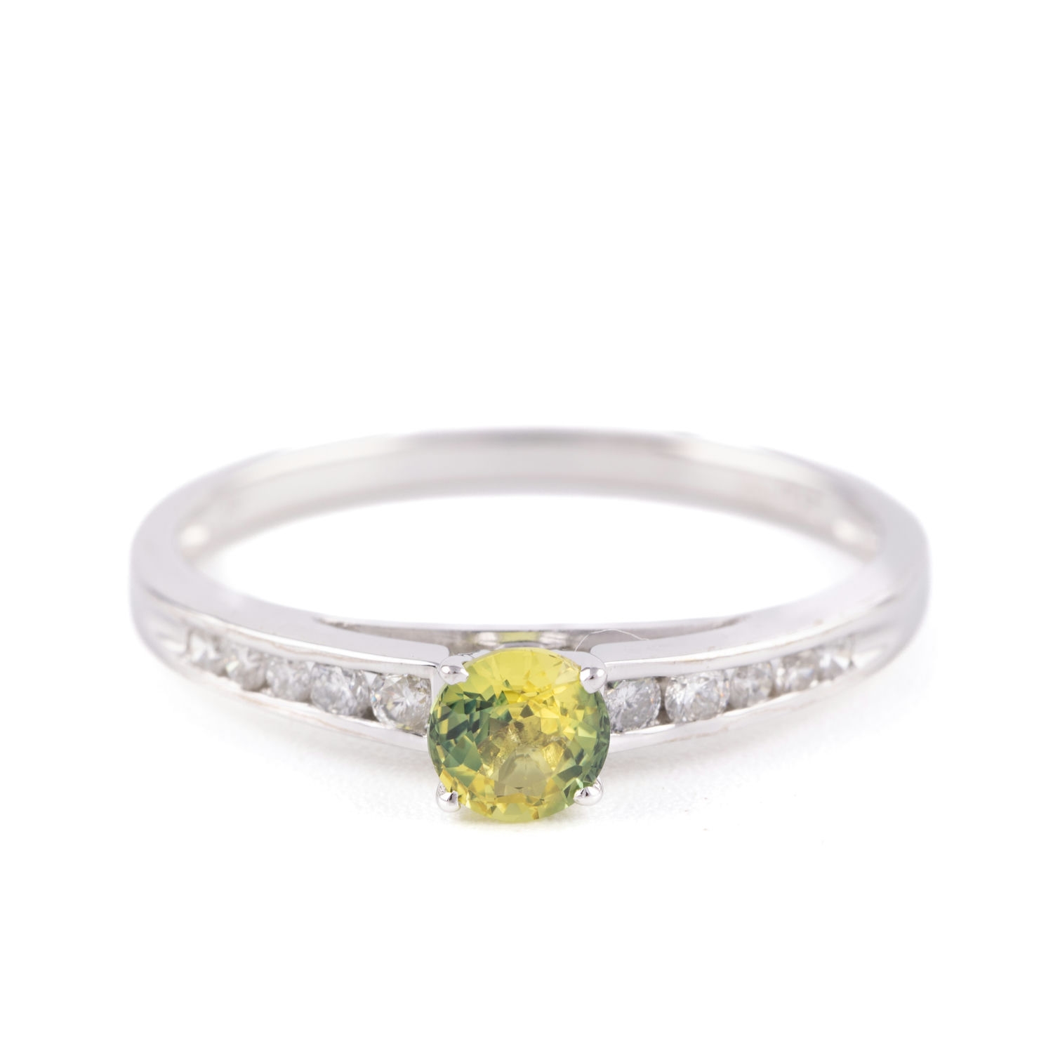 329 · 0.50 Carat Parti Sapphire & Diamond Ring 18ct