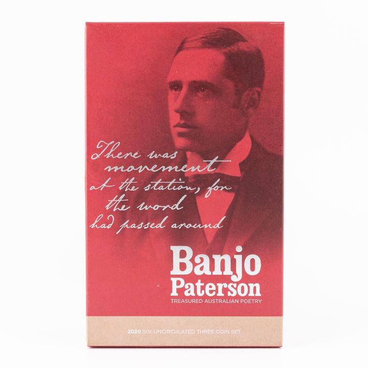 Elizabeth II, RAM - Banjo Paterson, Fifty Cents, 2020,  UNC