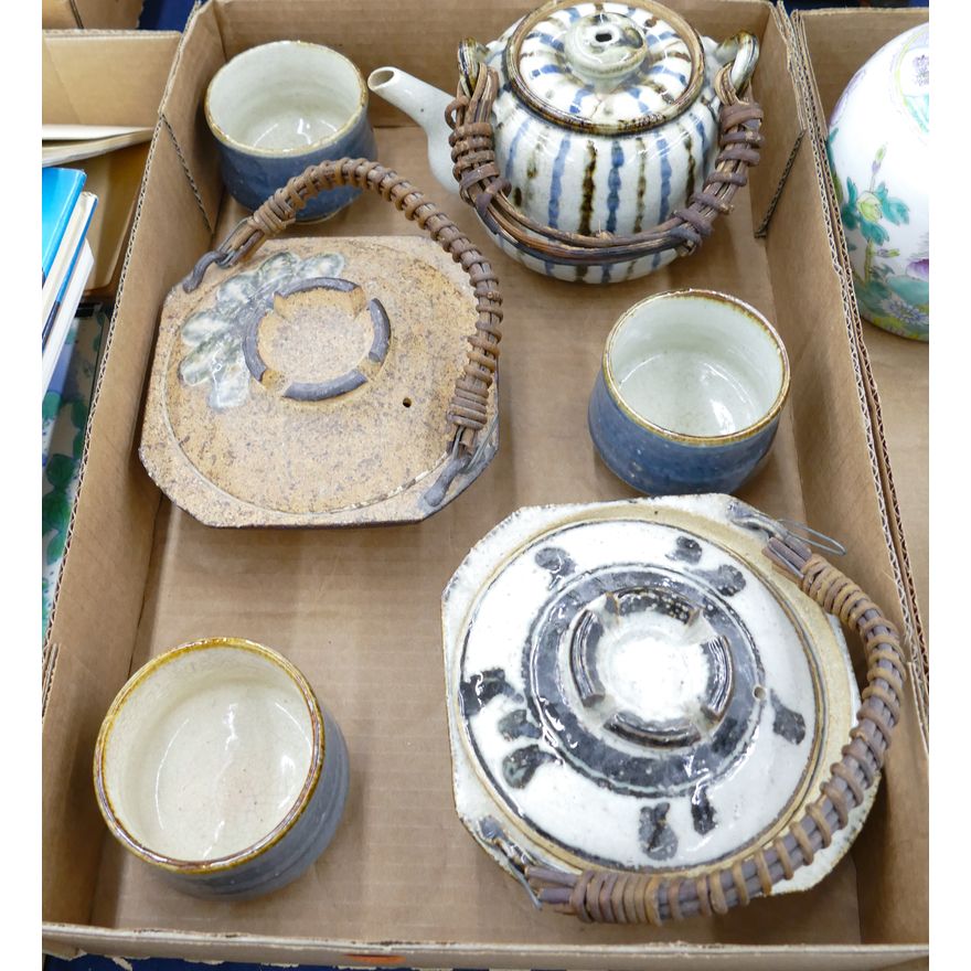 Box Japanese Mingei Teapots etc.