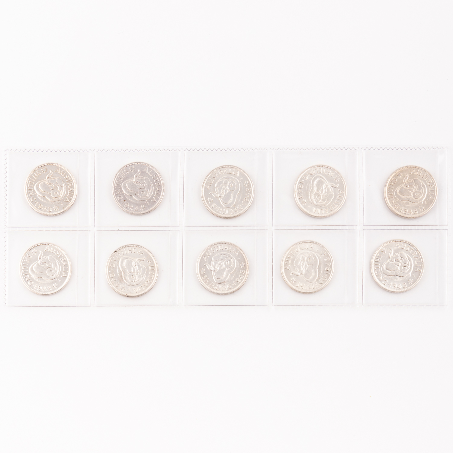 George V, Shilling, 1915 - 1921, aUNC