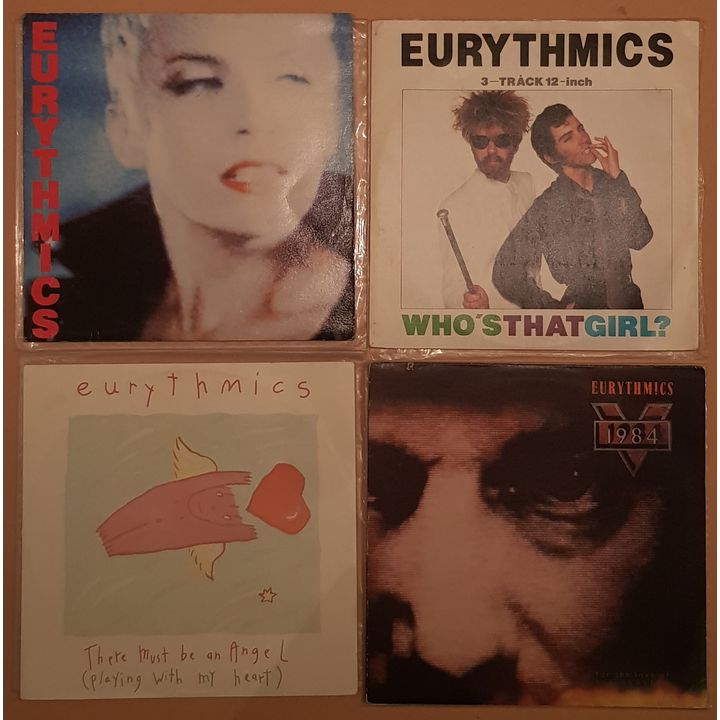Eurythmics Vinyl Records (x4)