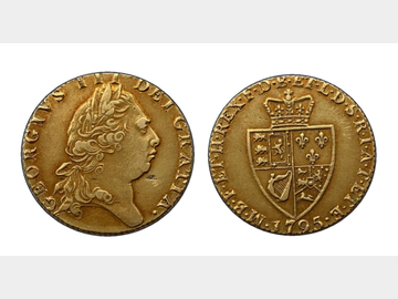 1795 KING GEORGE III GOLD GUINEA