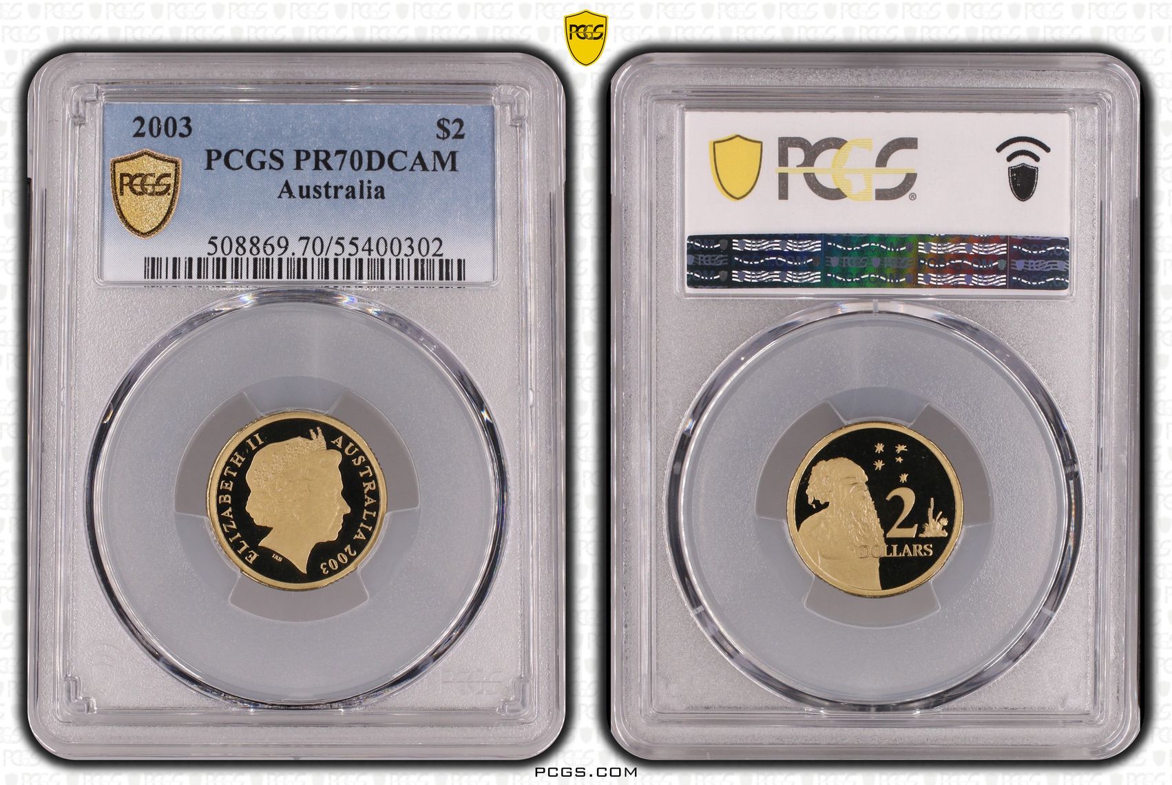Two Dollar, 2003, PCGS PR70DCAM
