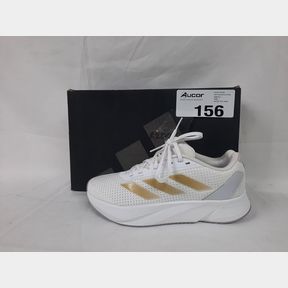 ADIDAS DURAMO SL - FTWR WHITE/GOLD MET./DASH GREY - UK 5