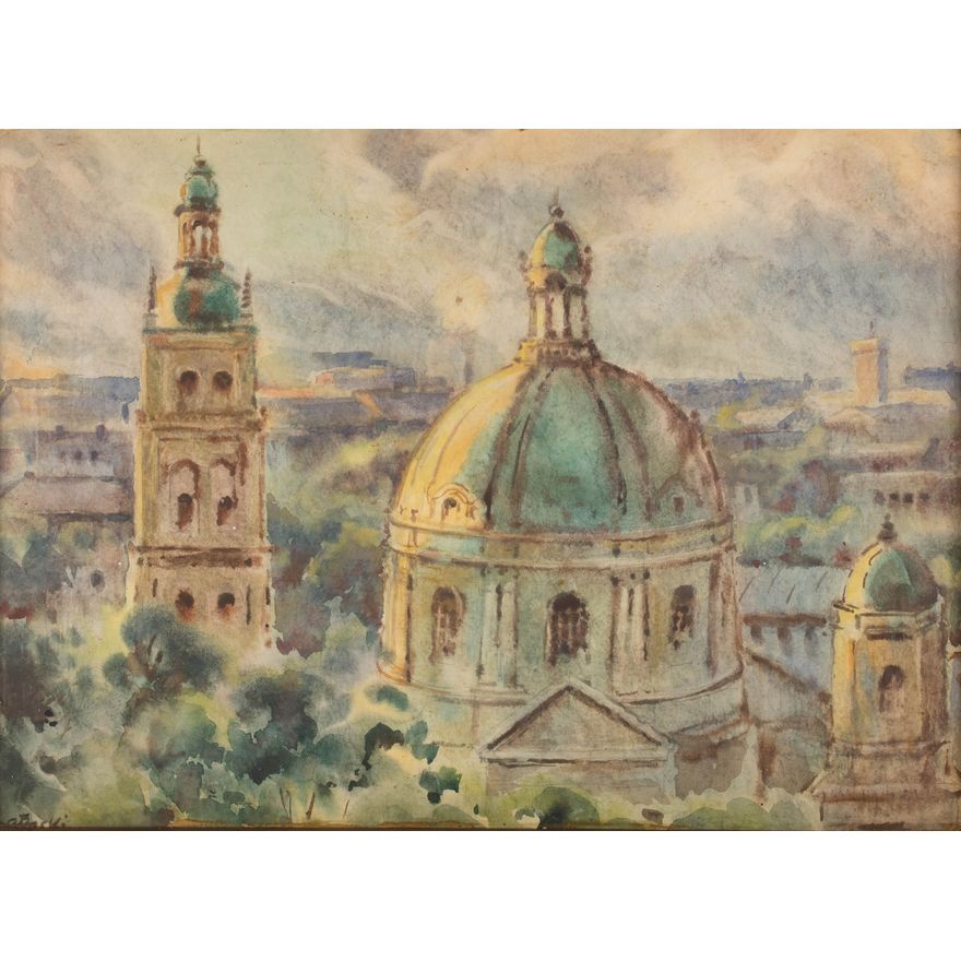 Adam Batycki | Panorama Lwowa