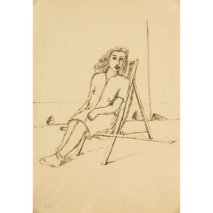 Jerzy Nowosielski | Plaża, lata 50. XX w.