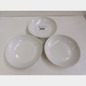 COSTA NOVA 25CM PASTA BOWL - 3 PACK - WHITE