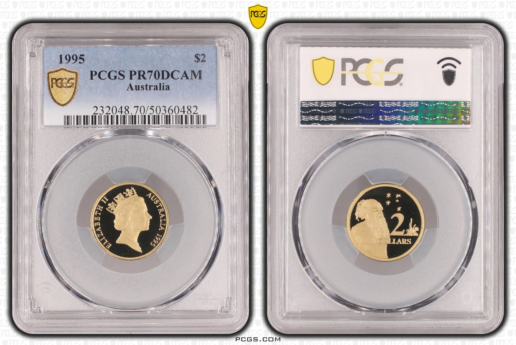 Two Dollar, 1995, PCGS PR70DCAM
