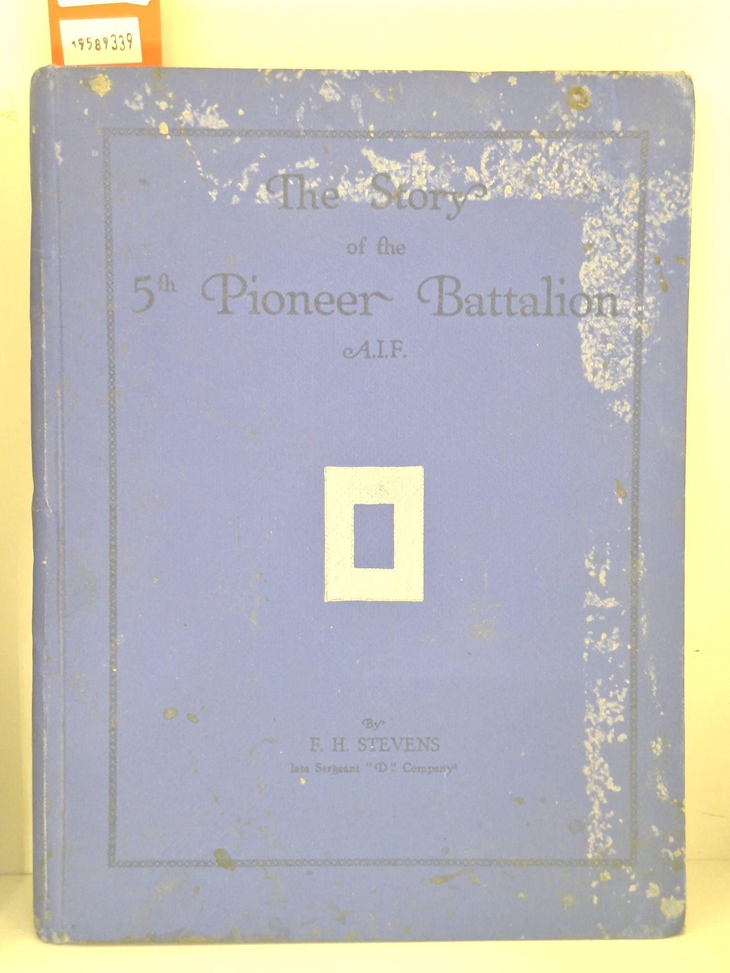 1472 · "STORY OF THE 5TH PIONEER BATTALION A.I.F"