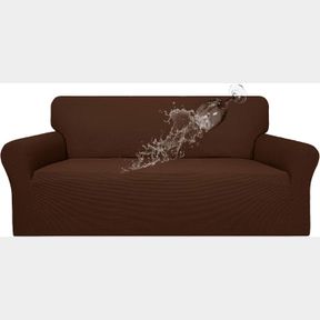 EASY-GOING 100% WATERPROOF COUCH COVER, DUAL WATERPROOF SOFA COVER, STRETCH JACQUARD SOFA SLIPCOVER, LEAKPROOF FURNITURE PROTECTOR