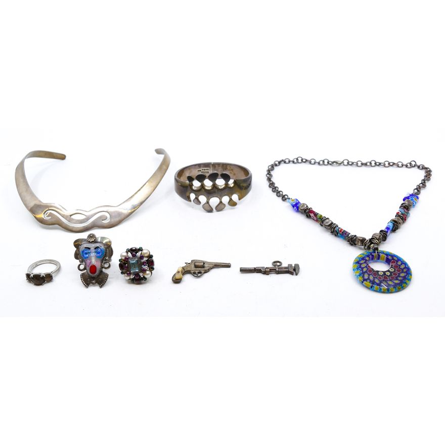 Box Modern Sterling Jewelry and Charms