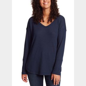 VINTAGE AMERICA LONG SLEEVED V NECK SHIRT SIZE M
