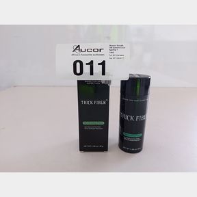 THICK FIBER HAIR BUILDING FIBERS FOR THINNING AND FINE HAIR - BLACK - GET THICKER FULLER LOOKING HAIR IN SECONDS SUITABLE FOR MEN