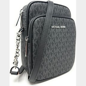 MICHAEL KORS JET SET TRAVEL MEDIUM LOGO CROSSBODY BAG