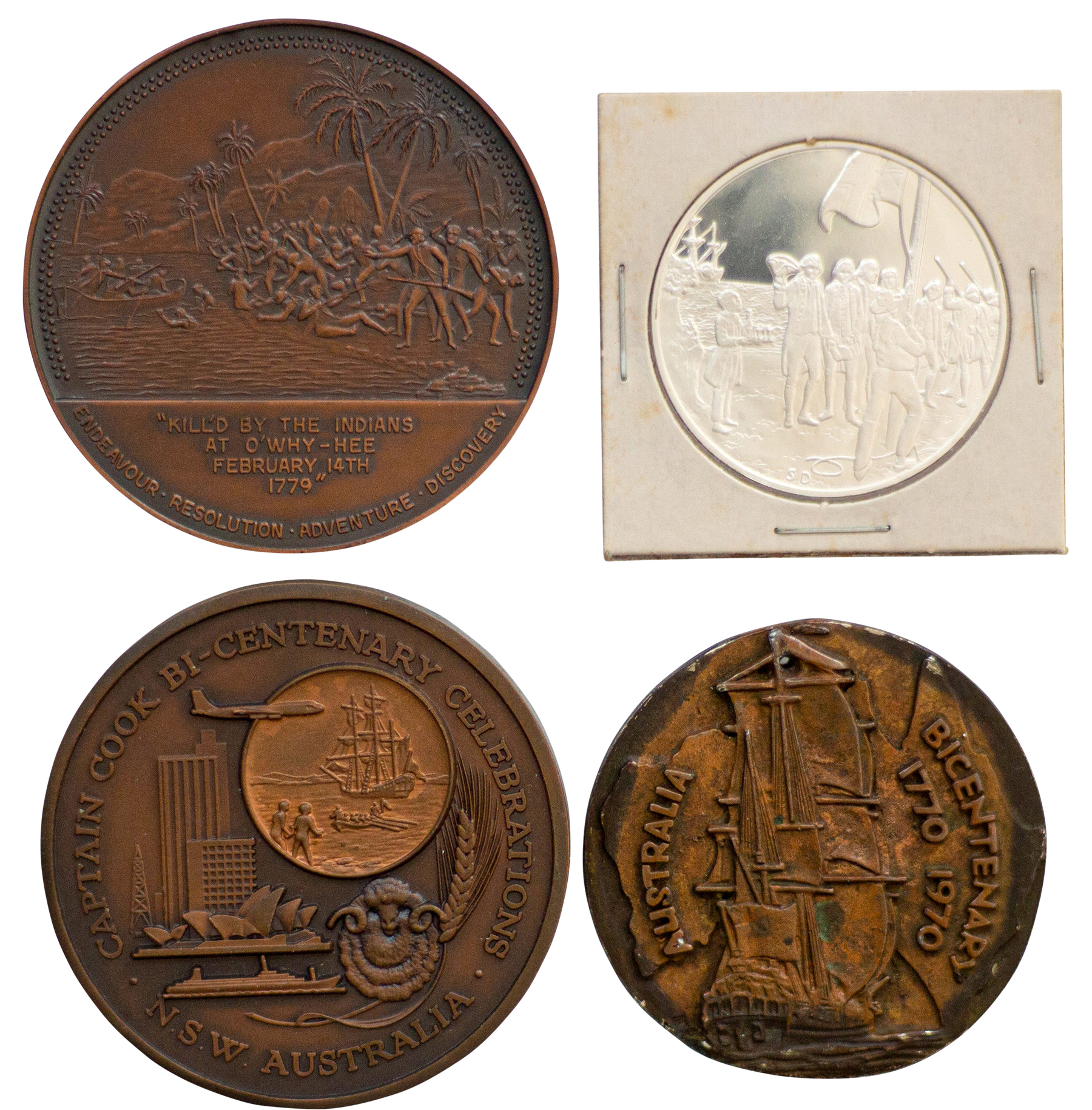 141 · Captain Cook Interest, 1770-1970, EF - UNC